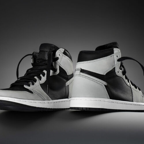 White and black Shoe