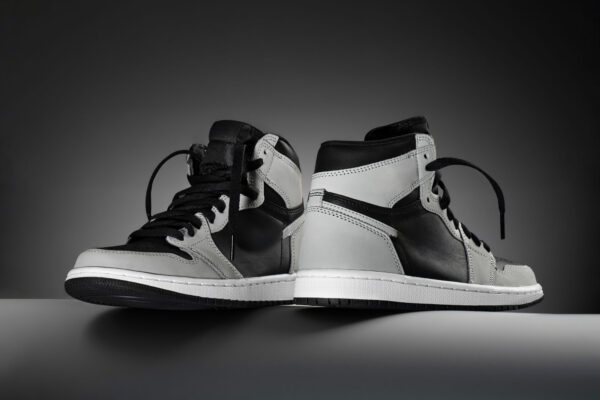 White and black Shoe