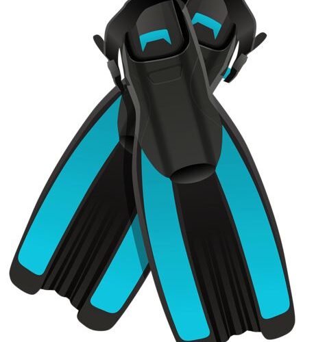 Transparent Swim Fins PNG Clipart Aqua shoes